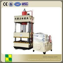 Máquina de prensa hidráulica de dibujo hidráulico de doble acción de doble columna